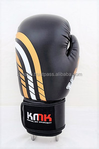 Gants de boxe avec logo personnalisés conçus en gros Gants de sac d'entraînement noirs lourds avec logo imprimé personnalisé - Product Image 5