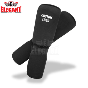 Espinillera de cuero hecha a medida, almohadillas protectoras de pierna de alta calidad para entrenamiento de lucha y artes marciales - Product Image 6