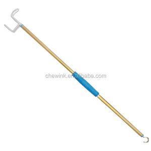 Bastón de Ayuda para Vestirse con Eje de Aluminio y Empuñadura de Espuma Suave - Suministro de Atención Médica para Personas con Discapacidad - Product Image 1