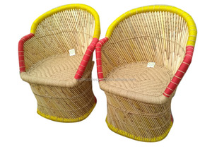 Juego de sillas de bambú de diseño moderno para sala de estar, cafetería, restaurante, boda, venta al por mayor, juegos de sillas ecológicas - Product Image 4