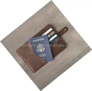 Beautiful Best Passport Holder Leather Cover For Men Women