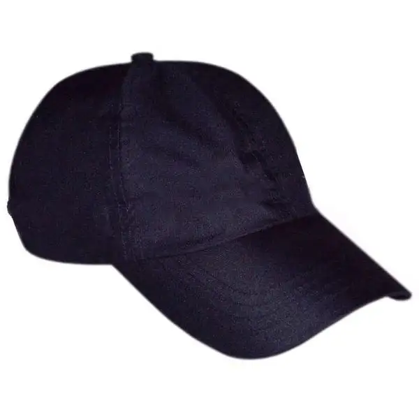 Gorras deportivas planas de Color negro
