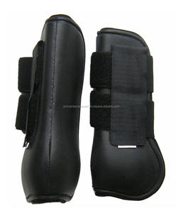 Bottes de tendon de cheval équestre d'extérieur en néoprène et PVC de couleur personnalisable de haute qualité - Product Image 1