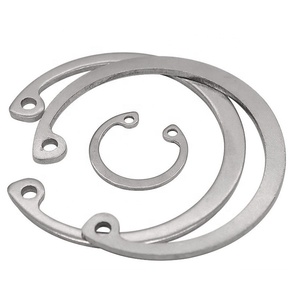 Anneaux de retenue pour <span class=keywords><strong>circlips</strong></span> externes et internes en acier inoxydable 40mm <span class=keywords><strong>50mm</strong></span> 55mm verrouillables et fixes pour alésages DIN472 - Product Image 3