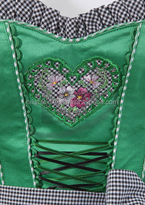 Dirt ndl traditionnel allemand pour femmes, scanner de couleur verte, - Product Image 5