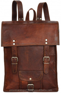 Mochila para Portátil Geométrica de Cuero Genuino Vintage, Hecha a Mano, Marrón, Unisex, Tamaño Personalizado, Ligera, para Estudiantes y Trabajo - Product Image 6