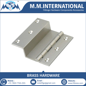 Bisagras de latón de alta calidad para armario, bisagras ocultos para gabinete, M. M Internacional, India - Product Image 4