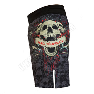 Pantalones cortos de MMA con logotipo personalizado para hombres Fitness Training Grappling Sanda Boxing Muay - Product Image 2