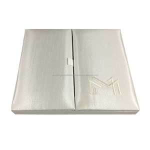 กล่องบรรจุภัณฑ์ของขวัญฝาลิฟต์ยกผ้าไหมปักลายสำหรับจัดแสดงสินค้าและจัดนิทรรศการจากประเทศไทย - Product Image 5