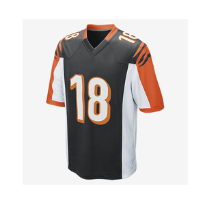 2025 Premium personnalisable maillot de Football américain respirant sublimé équipe Logo joueur nom numéro court été taille OEM - Product Image 1