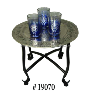 Table pliante Table basse ronde marocaine - Product Image 6