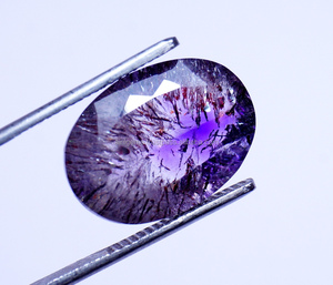 Véritable Super Sept Cristaux Améthyste Cacoxenite Goethite Lepidocrocite Rutile Quartz Fumé et Melody Super 7 Gemstone - Product Image 2