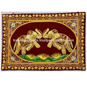 Zardozi แผงติดผนังตกแต่งห้องนั่งเล่นมีกาวในตัวขนาดพิเศษหรูหรา - Product Image 2