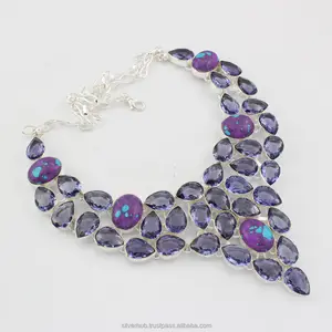 Wholesale 925 Sterling Silver Handmade Fashion Metal Necklace