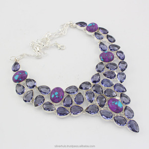 En gros 925 Faits à la main En Argent Sterling Collier En Métal De Mode - Product Image 1