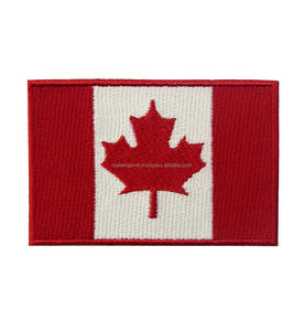 แผ่นผ้าปักลายธงประจำชาติอเมริกาเสื้อลูกไม้ผ้ากำมะหยี่ปักลายดอกไม้ - Product Image 4