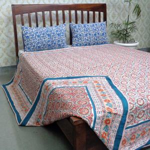 Latest Stylish Gola Chokri Indian Hand Block Printed Organic Cotton <b>Double</b> Size Dohar Handmade <b>Quilt</b> Wholesale Price - Product Image 6