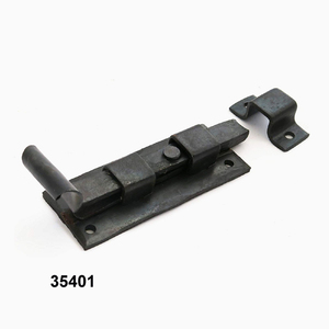 Verrou de porte en métal forgé à la main Serrure de type fer - Product Image 1