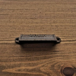 OMG Industries Poignée de porte moderne en fonte en forme de bol et de tiroir Poignée de porte de fenêtre Poignée d'armoire de bureau en laiton contemporain - Product Image 6