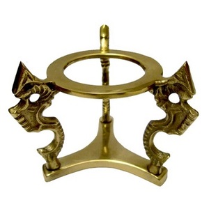 คลาสสิกทองเหลืองไข่ยืนบ้านและโรงแรมห้องครัวตกแต่งไข่ยืนผู้ถือไข่ - Product Image 3