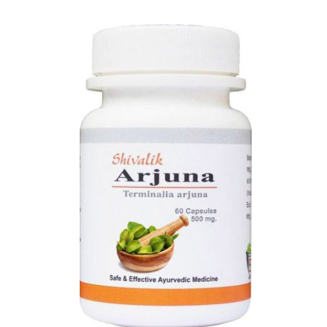 Травяные капсулы сердце уход Арджуна фитотерапия