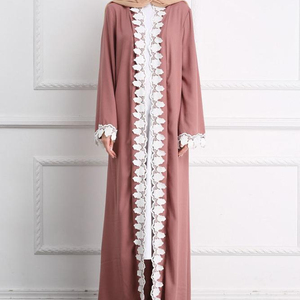 Abaya — robe musulmane décontractée pour femmes, Kaftan, dubaï, islamique, 2018-2019 - Product Image 1