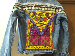 Veste indienne moderne de style bohème, broderie estivale, veste banjara, veste vintage faite à la main avec des perles, veste tribale légère - Product Image 5