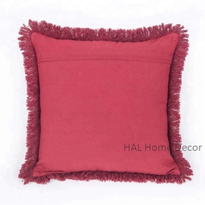 Wholesale Paisley Embroidered Pink <b>Cushion</b> <b>Cover</b>, Handmade Decorative Throw Pillow <b>Covers</b>, <b>designer</b> christmas Pillow - Product Image 2