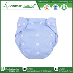 Couche en tissu de coton biologique pour bébé avec impression personnalisée de logo personnalisé et couche pour bébé unisexe colorée - Product Image 2