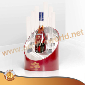 Présentoir à bouteilles, éclairage éclairé, pour service de cocktail, plateaux à led, service de bouteilles - Product Image 6