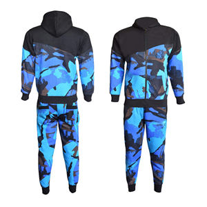 Chaqueta de chándal deportiva hecha a medida para mujer y pantalones activos con cierre de cintura elástica - Product Image 1