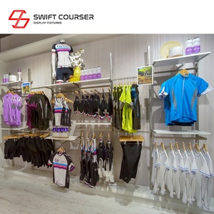 Estanterías de Acero Inoxidable para Camisetas, Unidad de Exhibición Colgante para Centros Comerciales - Product Image 4