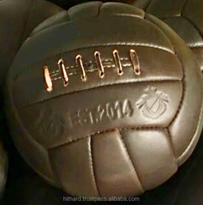 Balón de fútbol de cuero Vintage talla 5 - Product Image 6