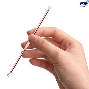 Extractor de espinillas y acné de acero inoxidable, limpiador de poros y espinillas de alta calidad - Product Image 2