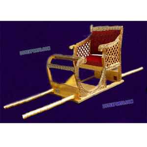 งานแต่งงานอินเดียทองเหลืองโลหะเปิดDoli Shahiงานแต่งงานเจ้าสาวEntrance Hinduการแต่งงานBidayi Doli - Product Image 1