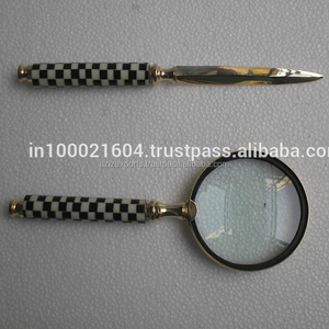 Diseñado abrecartas con lupa vidrio antiguo - Product Image 2