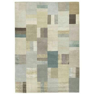 Alfombra de seda de lana hecha a mano de diseño contemporáneo, técnica elegante de patrón abstracto moderno con mechones para hotel en casa o sala de oración - Product Image 3