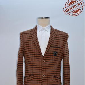 Offre Spéciale top qualité Business pas cher % 95 coton % 5 spandex nouveau style costume d'affaires blazer manteau mince - Product Image 2