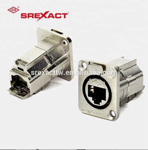 Cat6a Panel Mount <strong>Rj45</strong> <strong>Connector</strong> <strong>IDC</strong> <strong>Termination</strong> Product Category Connectors - Product Image 4