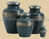 ชุดเครื่องทองเหลืองสำหรับเผาศพวงดนตรีคลาสสิกโดย brassworld อินเดียพิวเตอร์อุปกรณ์งานศพ - Product Image 3