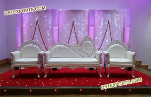 Ensemble de canapés de mariage asiatique, magnifique ensemble de canapés, derniers meubles de mariage, vente au Royaume-Uni, Australie, DST Exports, Nouvelle-Zélande, usine, Malaisie - Product Image 6