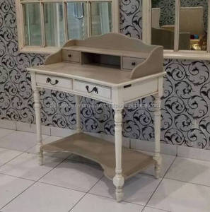 Table de maquillage Vintage en bois d'acajou, meuble de chambre à coucher, Style français, nouvelle collection 2020 - Product Image 3