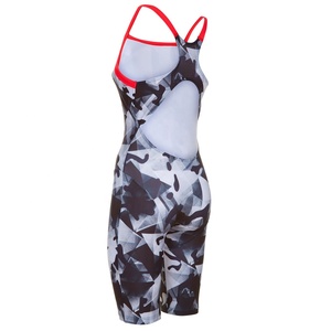 Out Class Sexy traje de baño a rayas de una pieza para mujer ropa deportiva con estampado Floral disponible en talla grande traje de baño al por mayor - Product Image 2