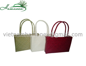 Elegant Handmade <b>Straw</b> Tote <b>Bag</b> for Women Latest Style Handbag Vietnam Hamanex VH-B014 Custom Logo - Product Image 2