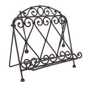 COOKBOOK HOLDER STAND HOME & KITCHEN DECORATIVE <b>BOOK</b> STAND STYLES DESIGN COOKBOOK HOLDER - Product Image 3