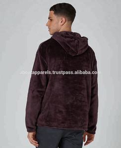 Nouveau sweat à capuche en velours personnalisé, élégant, bon marché, uni, personnalisé, de haute qualité - Product Image 3