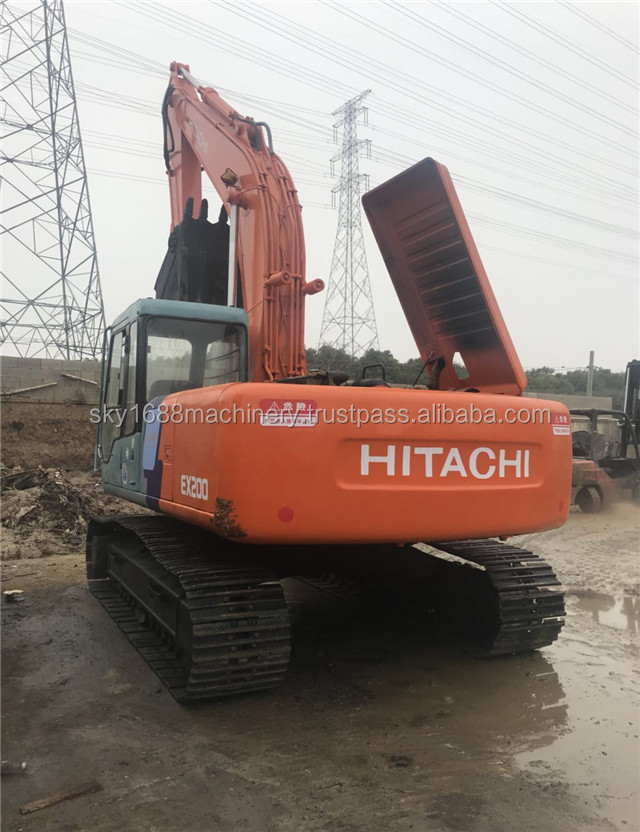 Гусеничный экскаватор Hitachi ex200-3 для экскаваторов/Оригинальный hitachi ex200-3 /200-2 /200-1 Япония экскаватора