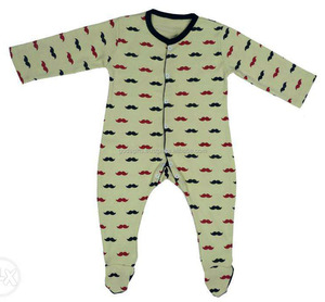 Mameluco para Bebé de Algodón Orgánico de Bambú Teñido Naturalmente con Cierre de Cremallera Unisex para Bebés y Niños Pequeños - Product Image 2