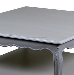 โต๊ะกาแฟไม้สไตล์ฝรั่งเศสดั้งเดิมผลิตในประเทศอินโดนีเซีย - Product Image 4