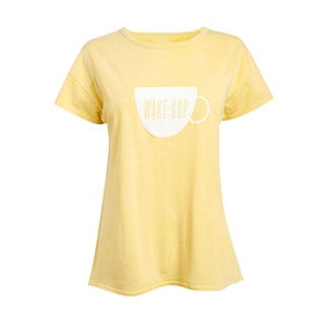 เสื้อเจอร์ซีย์แขนสั้นผ้าคอตตอนทรงเข้ารูปสำหรับผู้หญิงลูกไม้ปักกระดุมพิมพ์ลายโลโก้แบรนด์ขนาดใหญ่พิเศษหรูหรางานตามสั่ง - Product Image 1